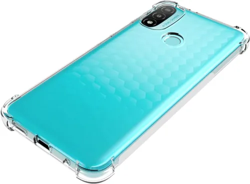 Miniatura 4 de USTIYA Funda para Motorola E20/E30/E40 Clear TPU Cuatro Esquinas Moto E20 Funda Protectora Transparente Suave Funda