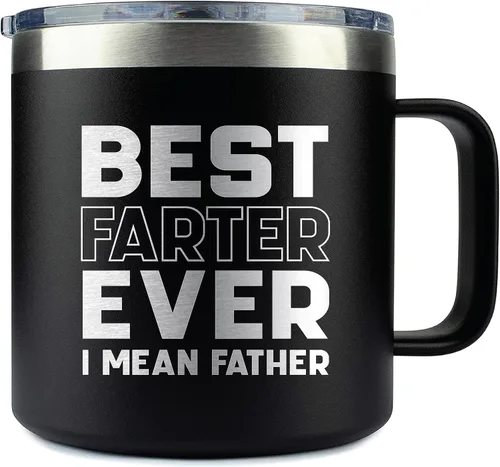 Miniatura 6 de Mejor Padre que Flatea, Quiero Decir Padre, Taza del Día del Padre - Mejor Taza de Papá del Mundo - Taza de Chistes de Papá Taza de Papá Papá Tazas