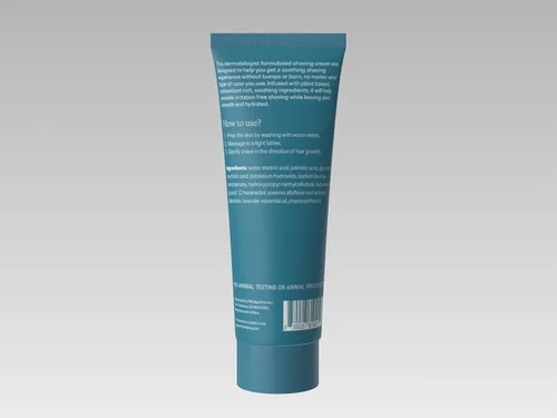 Miniatura 7 de MDacne Crema de afeitar para piel propensa al acné, paquete de 2, calmante, sin aceite, elimina quemaduras de afeitar, cortes e infecciones, reduce