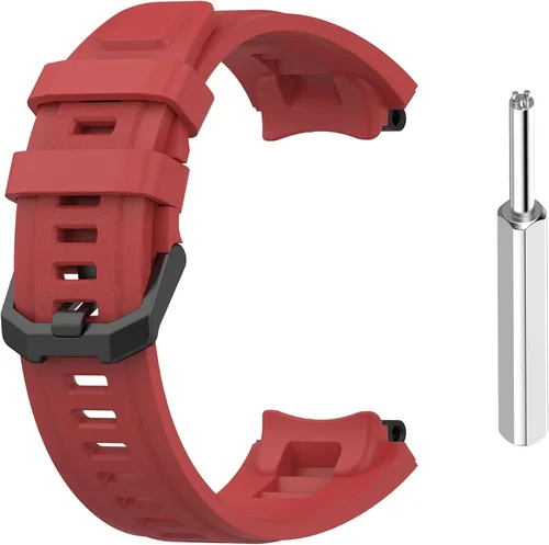 Miniatura 8 de Lijinlan Correa de reloj Amazfit T-Rex 2 para mujeres y hombres, correa de repuesto de silicona suave para reloj inteligente Amazfit Trex 2