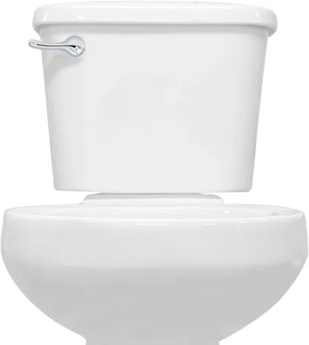 Miniatura 6 de Kit universal de repuesto para mango de inodoro con mango de acabado cromado pulido, piezas de palanca de tanque frontal, tuerca de plástico y brazo