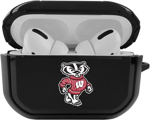 Miniatura 28 de Funda negra duradera para Apple AirPods Pro (1ª/2ª generación) con mosquetón - Alabama Crimson Tide