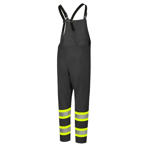 Miniatura 7 de Pioneer Hi Vis Traje de Lluvia Ligero Impermeable de Seguridad - Equipo de Lluvia Reflectante para Trabajo para Hombres y Mujeres Negro