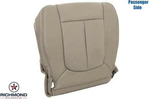 Miniatura 2 de Richmond Auto tapicería 2009-2010 Ford F150 F-150 Lariat – Funda de asiento de piel perforada para lado del pasajero, color marrón
