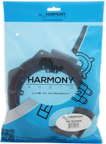 Miniatura 2 de Harmony Audio Kit adaptador de altavoz compatible con Pontiac Solstice 2006-2009 de 6.5" 6.75 para puerta delantera