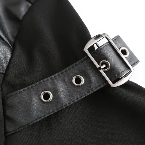 Miniatura 3 de Aisigeren Chamarra de cola gótica vintage para hombre, abrigo steampunk victoriano