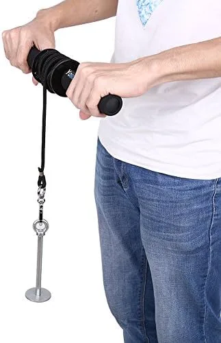 Miniatura 5 de Entrenador de rodillos de muñeca y antebrazo, entrenador de antebrazo, entrenamiento de fuerza de brazo, equipo de fitness para gimnasio en casa