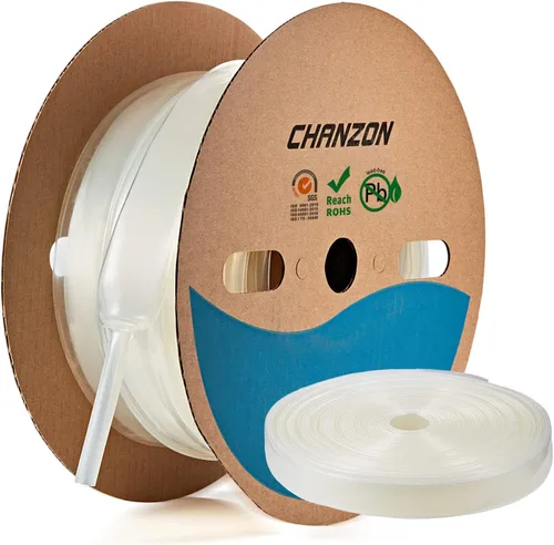 Miniatura 63 de Chanzon - Tubo termorretráctil de relación 3:1, 1-1/4" (30mm), grado marino, con revestimiento adhesivo impermeable, rollo de 4 pies
