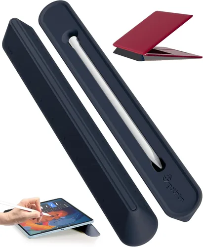 ergounion Soporte para laptop de silicona 3 en 1, elevador de teclado para escritura ergonómica/lectura, soporte de enfriamiento portátil para