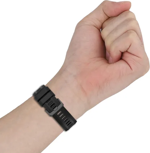 Miniatura 7 de Compatible con Garmin Forerunner 955/955 Solar, 0.866 in de ancho, correa de silicona de repuesto para Garmin Forerunner