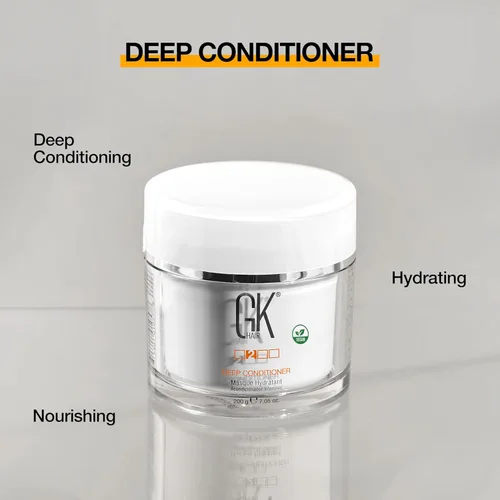 Miniatura 6 de GK HAIR Global Keratin Deep Conditioner Masque Paquete de 2 (7.05 fl oz/7.05 oz) Máscara de tratamiento de reparación hidratante intensa