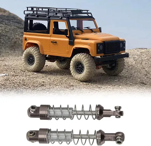 Miniatura 5 de Amortiguador de coche RC, 2 pares RC Metal Amortiguador 2.362 in RC Coche Modificación Piezas para C14 C24 MN D90 99S ()