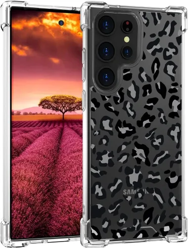 Miniatura 75 de Compatible con Samsung Galaxy S23 - Funda transparente para mujeres y niñas, diseño transparente (formas geométricas de arte abstracto)
