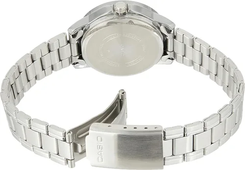 Miniatura 2 de Casio LTP-V004D-2B - Reloj de pulsera para mujer, acero inoxidable, esfera azul