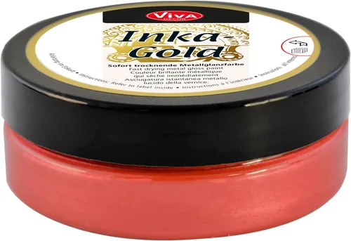 Miniatura 27 de Viva Decor Inka Gold Gilding Wax 2.3 oz (Oro) - Pasta de Pulido Metálica a Base de Cera de Fácil Aplicación. Brillo Metálico de Secado Rápido, Dorado