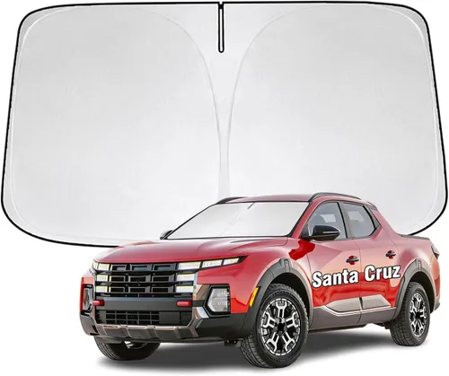 Miniatura 24 de Parasol para parabrisas delantero compatible con Toyota Highlander 2020-2023 2024 2025, protector de visera solar bloquea los rayos UV, parasol