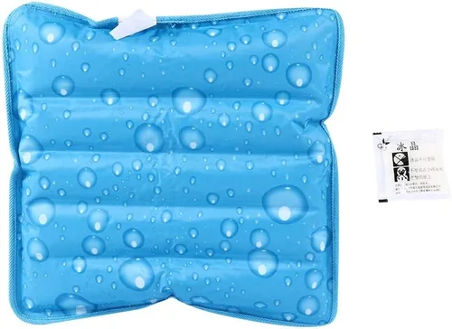 Cojín fresco, cojín de refrigeración por agua, alfombrilla de enfriamiento extraíble para asiento de automóvil, almohadilla de hielo de agua,