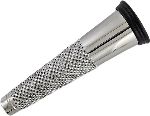 Miniatura 6 de Fox Run Rallador de nuez moscada de cono de acero inoxidable, 5.5" con almacenamiento plateado