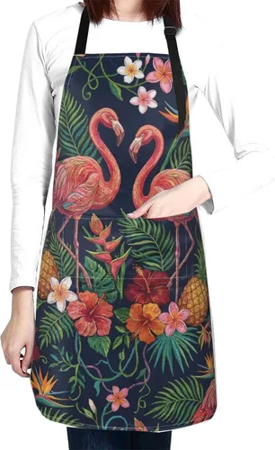 Miniatura 8 de Delantal impermeable de mandalas encantador delantal de cocina delantal ajustable unisex