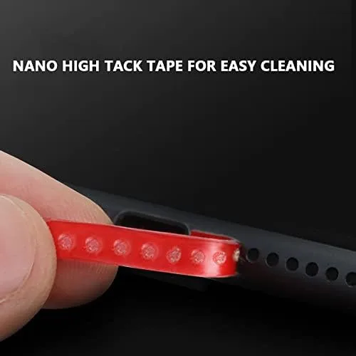 Miniatura 5 de Kit de limpieza para teléfono celular, cinta limpiadora para altavoz y receptor, adhesivos de limpieza para eliminar el polvo compatible