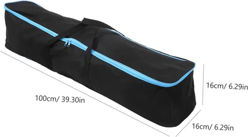 Miniatura 2 de Bolsa de almacenamiento para palitos de croquet, organizador de mazos con diseño de correa para un fácil transporte y protección contra vibraciones