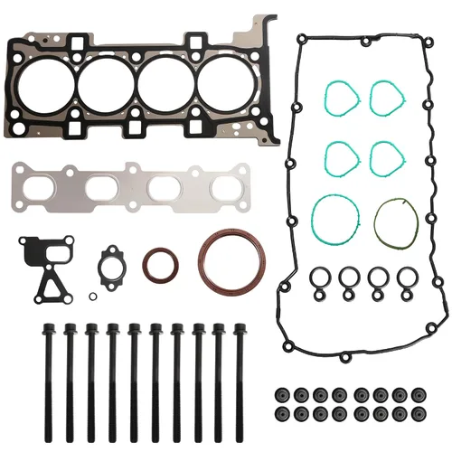 Miniatura 27 de Juego de juntas de cabeza 1.4L con pernos de cabeza compatible con Chevy Cruze, Sonic, Trax, compatible con Buick Encore 1.4L Gas DOHC 2011-2016
