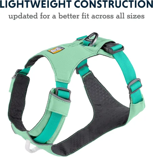 Miniatura 3 de Ruffwear, Hi & Light, Arnés ligero para perro de uso diario, correr en senderos, caminar, senderismo, uso todo el día, rosa alpenglow, XXXS