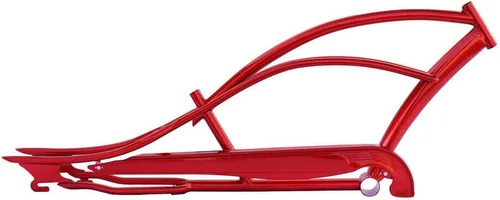 Miniatura 7 de MICARGI Marco de acero elástico Cruiser de 26 pulgadas y protector de cadena para posavasos de 1/3/7 velocidades/freno de disco multicolor
