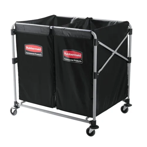 Miniatura 2 de Bolsa de repuesto Rubbermaid Commercial Products para carrito plegable de 4 bushel para ropa/toallas/hospitalidad/ropa