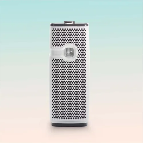 Bionaire oficial - Purificador de aire de mini torre AER1, filtración HEPA verdadera con sistema de 3 etapas, perfecto para habitaciones medianas de