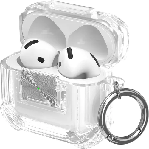 Miniatura 14 de Valkit Funda compatible con AirPods Pro, transparente con kit de limpieza, funda protectora de TPU suave para AirPods Pro Gen 2nd/1st 2023/2022/2019