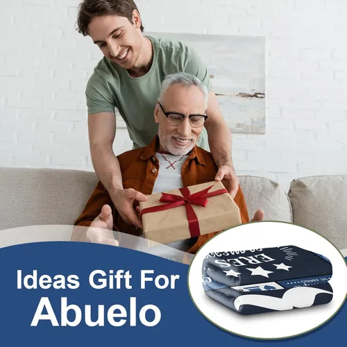 Miniatura 2 de Regalos para Abuelo en español, Regalo para Abuelo Manta Throw 60"x50", El Mejor Abuelo Del Mundo, Regalos para Abuelito, Regalos para Abuelito Día