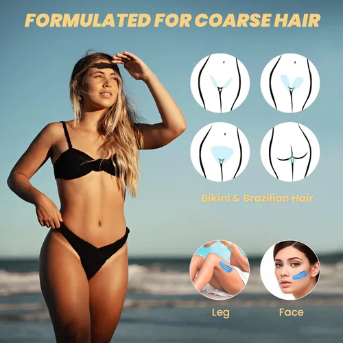 Miniatura 2 de Charmonic Cuentas de cera dura, 10 libras, cuentas de depilación a granel para cara, cejas, brasileñas, piernas, cuerpo y bikini, kit de depilación