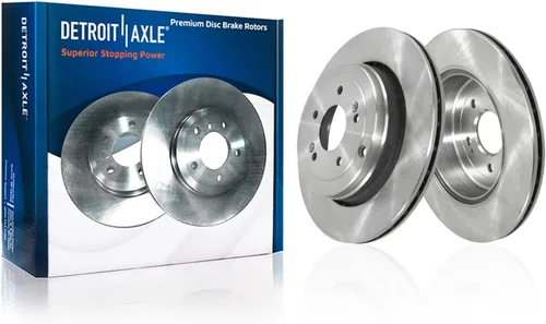 Miniatura 51 de Detroit Axle - Rotores de freno de disco delantero + pinza de freno lateral del pasajero de repuesto para Honda Odyssey Acura MDX, juego de 3 piezas