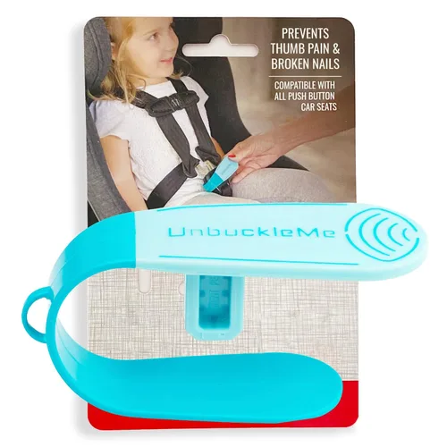 Miniatura 9 de UnbuckleMe Herramienta de liberación de hebilla de asiento de automóvil, ayuda fácil de abrir para artritis, uñas largas, niños mayores, empujador