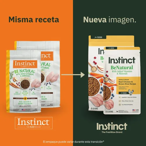 Miniatura 2 de Instinct Be Alimento seco natural para perros receta natural de Nature's Variety, Chicken