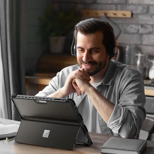 Miniatura 7 de MoKo Funda para Microsoft Surface Pro 7 Plus/Pro7/Pro 6/Pro 5/Pro 4/LTE - Funda resistente todo en uno con soporte para bolígrafo, funda protectora