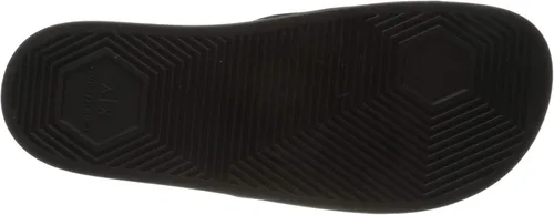 Miniatura 4 de AX Armani Exchange - Sandalias deslizantes con logotipo de malla para hombre