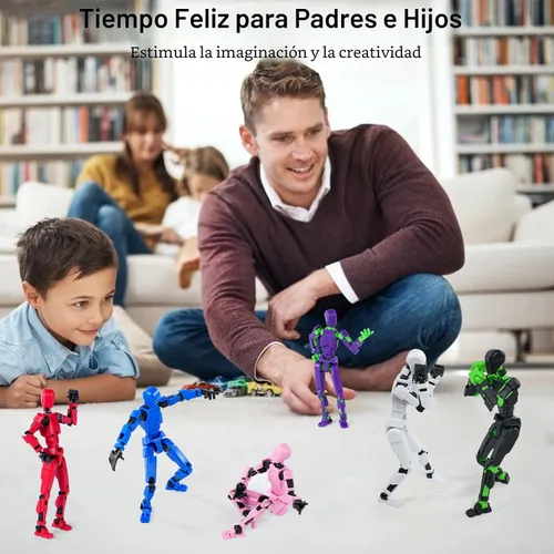 Miniatura 5 de Juego de figuras de acción, modelo 13 figura de acción móvil multiarticulada, caja de regalo, ideal para seres queridos y amigos. Rojo