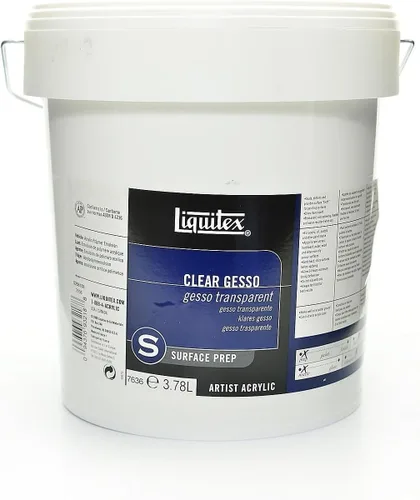 Miniatura 13 de Liquitex Basics Tubo mediano de Gesso para aplicación en superficies, 8.5 onzas, Blanco, 16 onzas