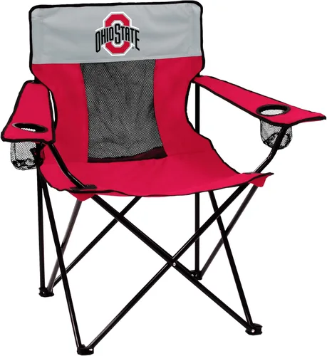 Miniatura 18 de Logo Brands NCAA Georgia Bulldogs Elite Silla Portátil - Silla Premium para Exteriores con Portavasos, Marco de Acero con Recubrimiento en Polvo