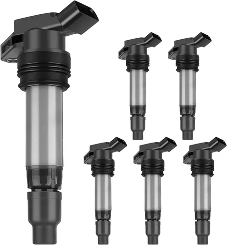 Miniatura 75 de SCITOO 6 bobinas de encendido con 6 bujías de iridio para Ford para Lincoln Expedition Explorer F50 V6 MKS MKT Navigator BL3Z-12029-C UF-646 E1146