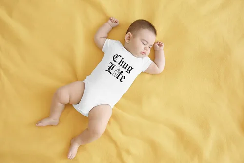 Miniatura 20 de AW Fashions Chug Life - Body para bebé divertido, lindo y cómodo - Ropa de moda para recién nacidos