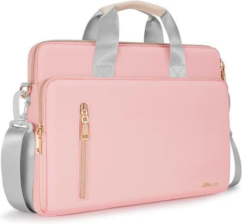 Miniatura 10 de KIZUNA - Funda para portátil de 12.5 pulgadas con bandolera, maletín de hombro para MacBook Air 13 M3 M2/MacBook Pro 14 M1 M2 Pro/13.3" Yoga Slim 7i