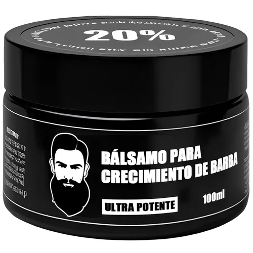 Cosmetics Para Barba, Bálsamo Estimulante de Barba, Bálsamo Estimulante de Barba Ultra Potente, Crema Para Barba, Hidrata y Fortalece la Barba, 3.5