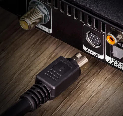 Miniatura 4 de SatelliteSale Audio Video 10 Pin Componente DirecTV Cable Universal Cable PVC Negro Cable 6 pies