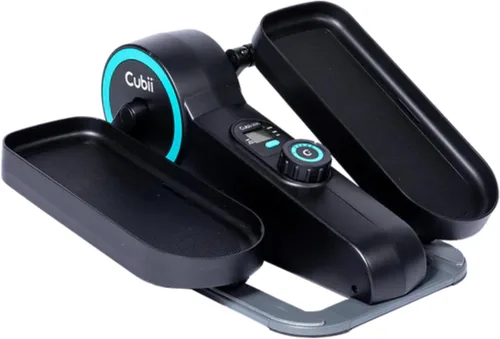Cubii Move - Bicicleta Elíptica de Pedales Bajo el Escritorio Ejercitador Portátil Máquina Elíptica Sentada con Niveles de Entrenamiento Ajustables