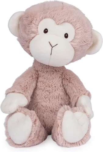 GUND Baby Lil' Luvs Collection, Micah Monkey animal de peluche prémium para bebés, marrón/crema, 12 pulgadas