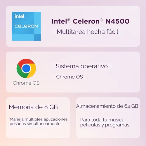 Miniatura 3 de Lenovo IdeaPad 3i Chromebook, pantalla FHD de 15.6", Intel Celeron N4500, 8 GB de RAM, 64 GB eMMC, 1920 x 1080 px, cámara de 720p, Chrome OS, azul