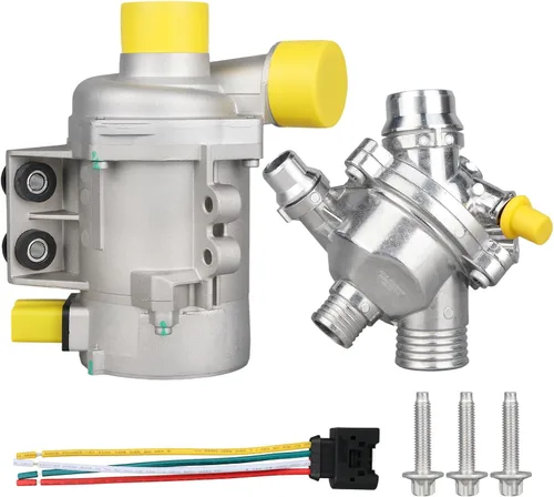 Miniatura 25 de Bomba de agua de motor eléctrico compatible con BMW 328i/328i xDrive 528i/528i xDrive 128i X3 X5 X1 Z4 2007-2016 N51/N52/N52N 3.0L aspirado